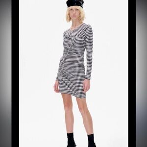 Baum Und Pferdgarten Houndstooth Mini Dress